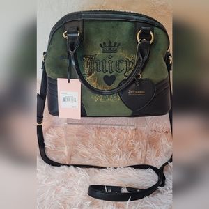 Juicy Couture Super Greens Heritage Satchel